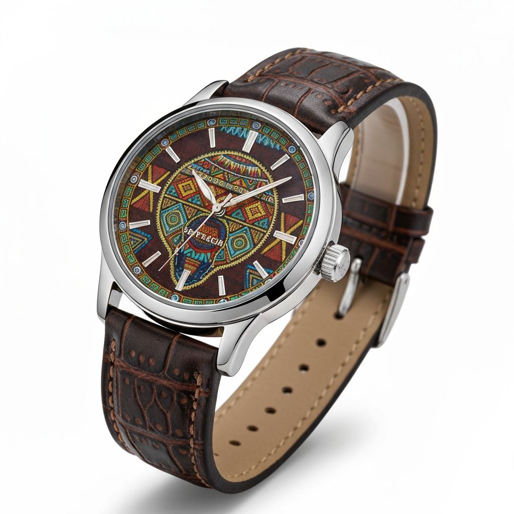 Montre Élégance Africaine